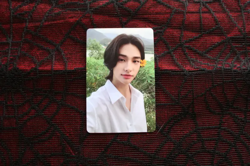 Photocard POB NOEASY - Hyunjin Flor