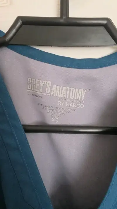 Uniforme clinico azul petroleo Grey's Anatomy XS - miniatura 2