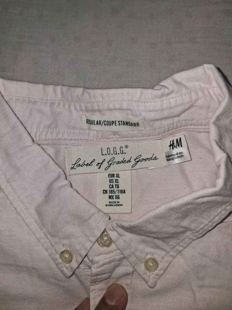 Camisa blanca de hombre H&M talla XL - 2