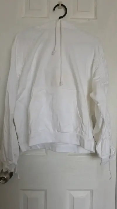 Polerón blanco con capucha Levi's S - miniatura 1