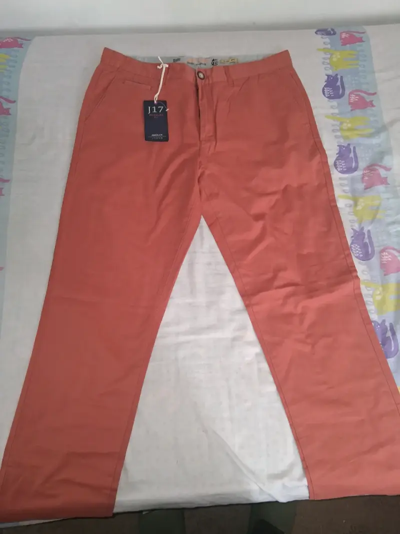 Pantalones Sioux Jeans Slim Fit Naranjas - 2