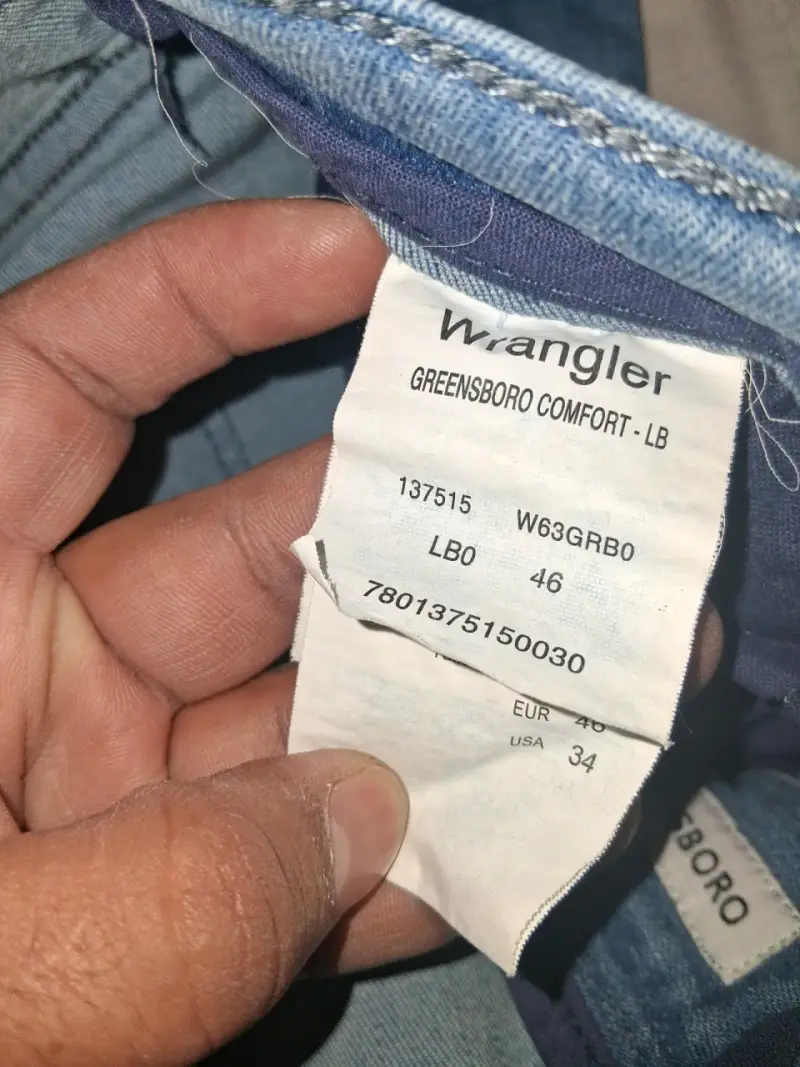 Jeans Wrangler Greensboro Comfort Azul - 4