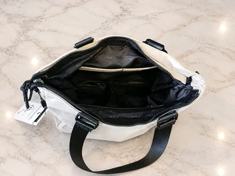 Cartera Ziol gris con bolsillos frontales - 4