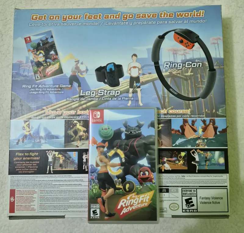 Juego Ring Fit Adventure para Nintendo Switch - 5