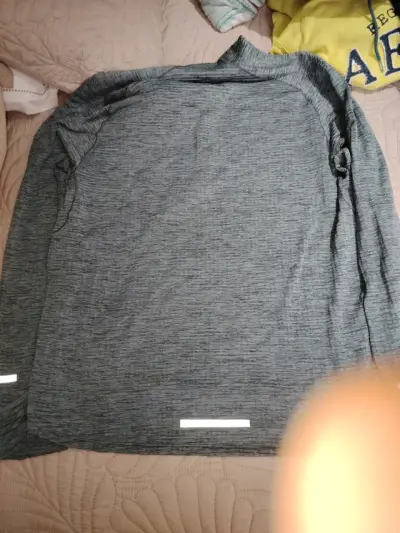 Polerón Nike Dri-Fit Gris Talla L - miniatura 3