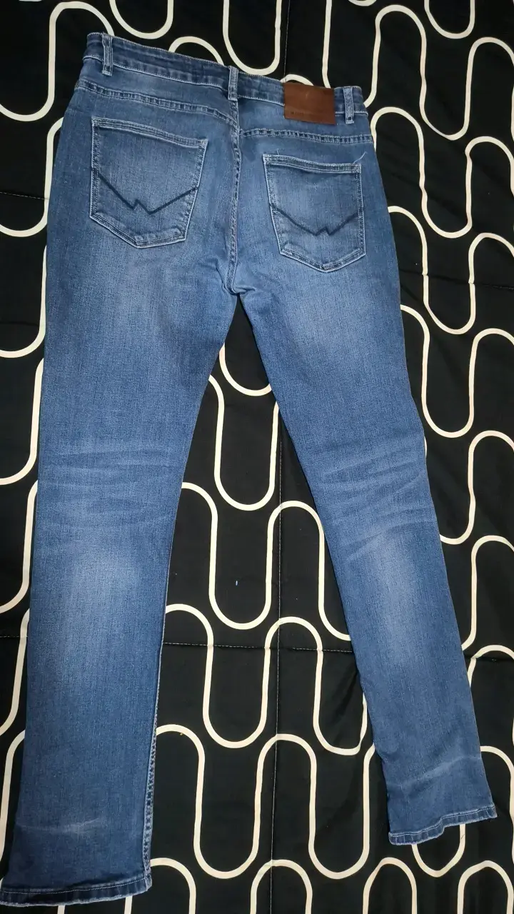 Jeans azul slim fit Americano talla 40 - 2