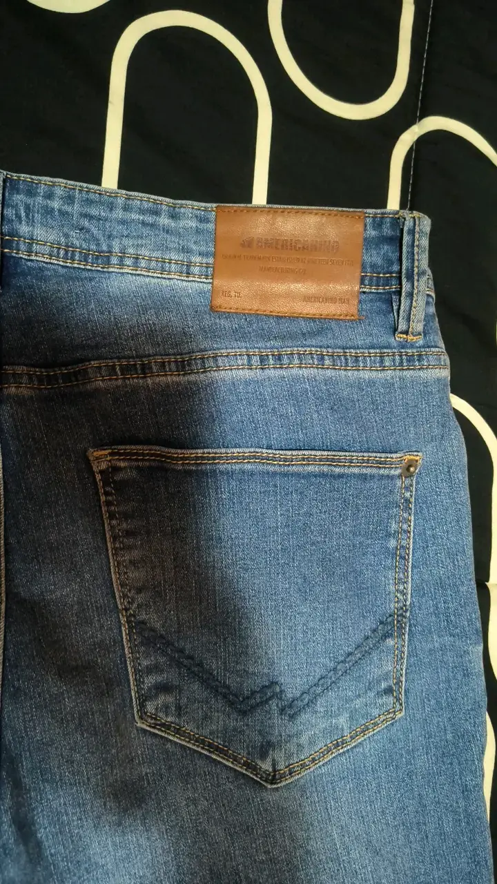 Jeans azul clásico Americanino para hombre - 3