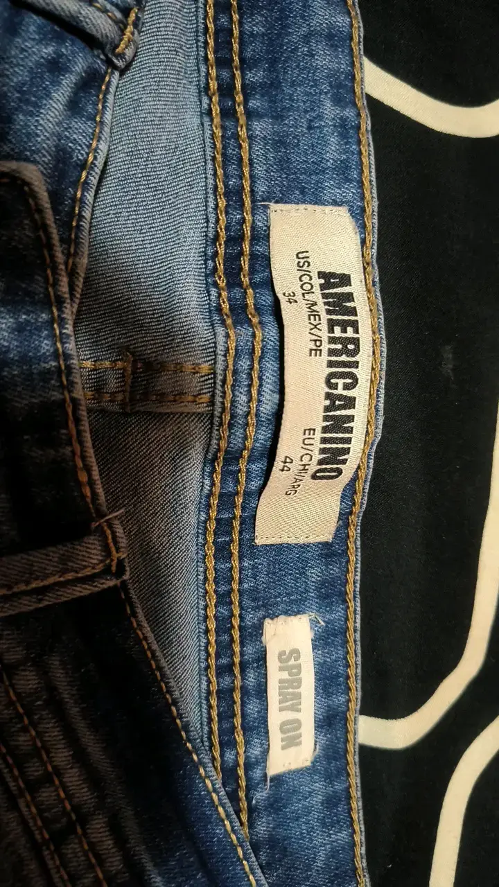 Jeans azul clásico Americanino para hombre - 5