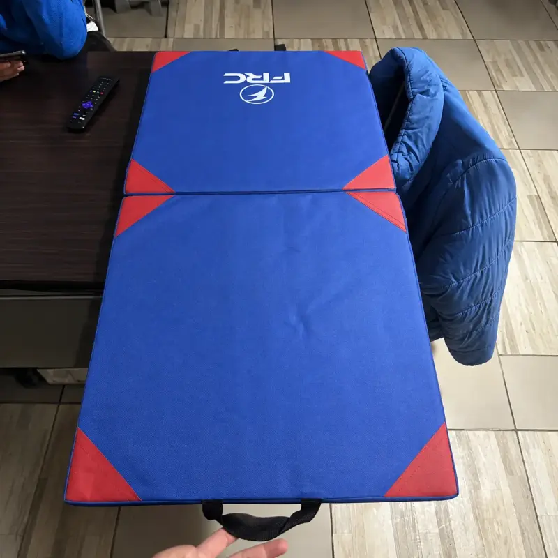 Colchoneta Deportiva Plegable 100x50x5 cm - Azul - 5