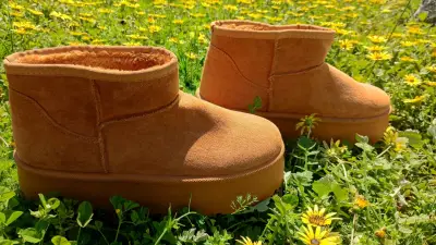 Botas de invierno forradas para mujer - miniatura 1