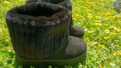 Botas de invierno forradas para mujer - miniatura 3