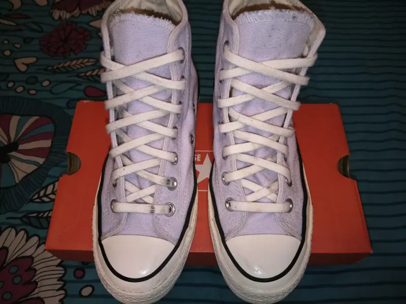 Zapatillas Converse Chuck 70 Hi Lila - 1