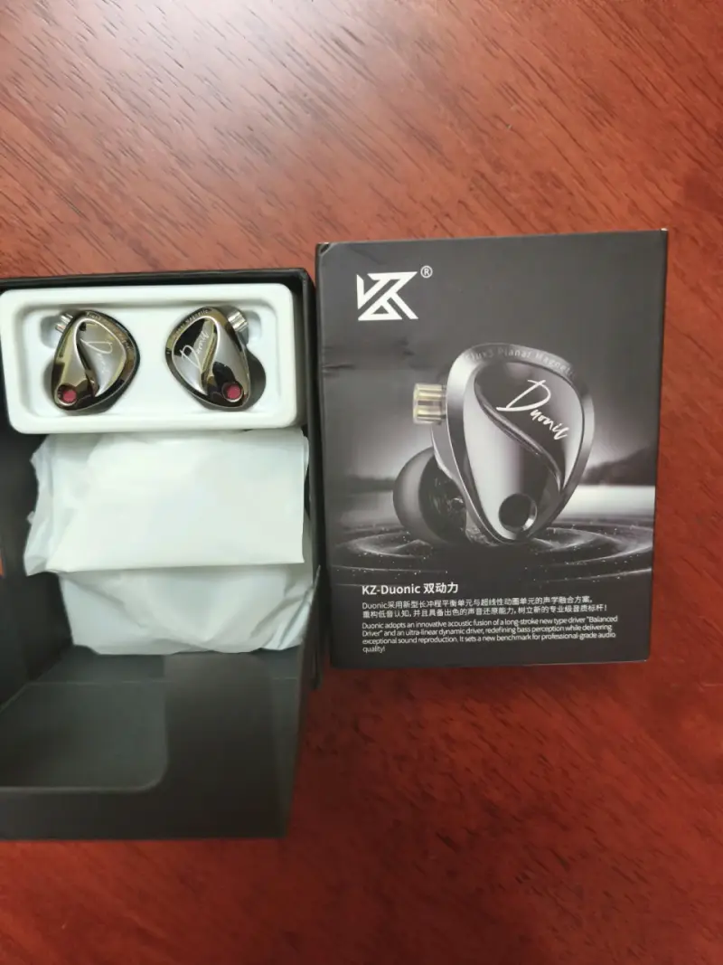 Auriculares KZ Duonic con tecnología planar magnética - 2