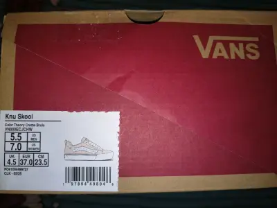 Zapatillas Vans Knu Skool Color Crema - miniatura 4