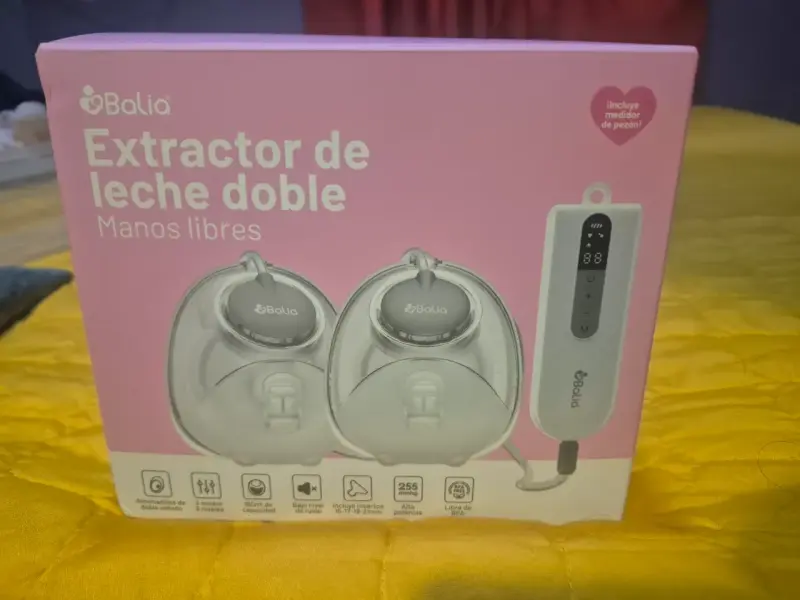 Extractor de leche doble manos libres Balia - 1