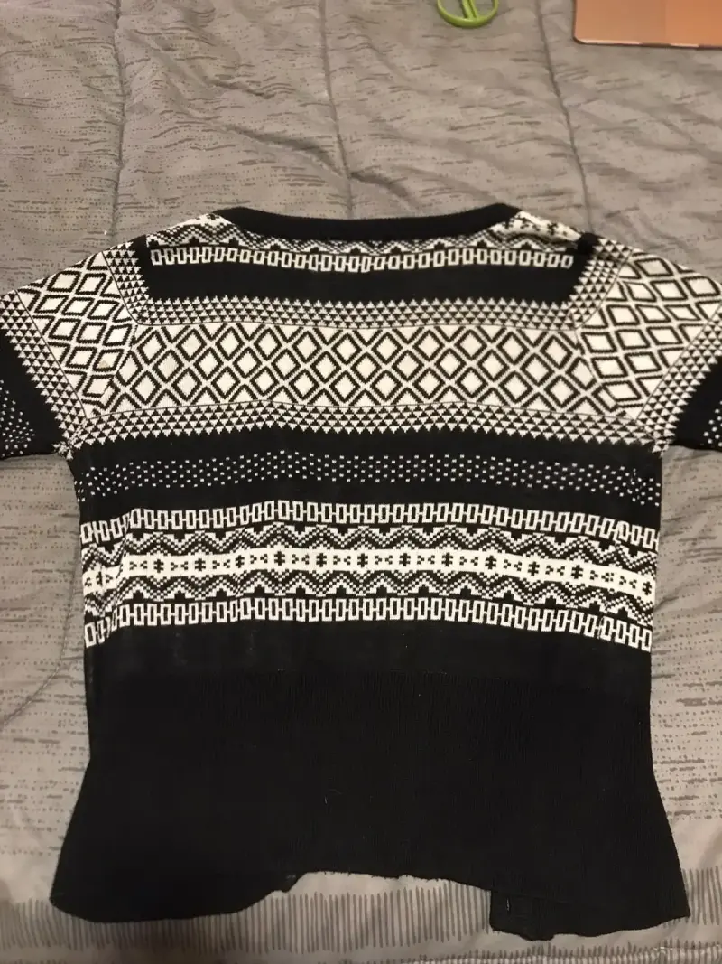 Cardigan negro - 2
