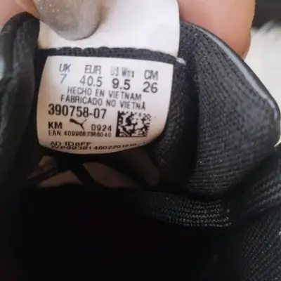 Zapatillas negras Puma talla 40.5 - miniatura 3