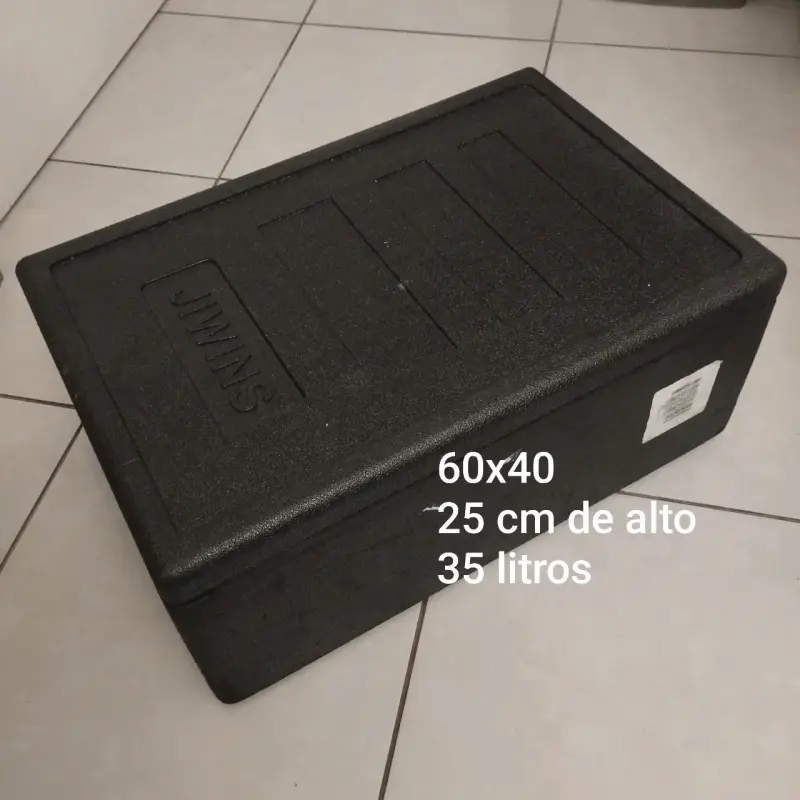 Caja térmica de poliestireno 35 litros Jiwins - 2