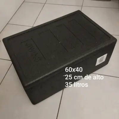 Caja térmica de poliestireno 35 litros Jiwins - miniatura 2