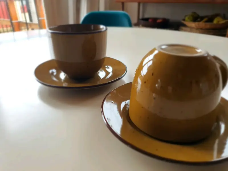 Juego de tazas de cerámica  Casaideas - 2