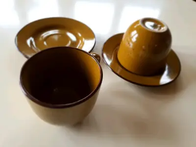 Juego de tazas de cerámica  Casaideas - miniatura 4