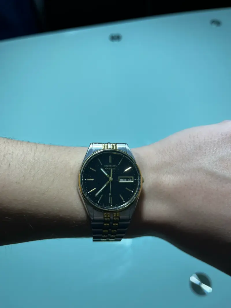 Reloj Seiko Quartz Acero Bicolor