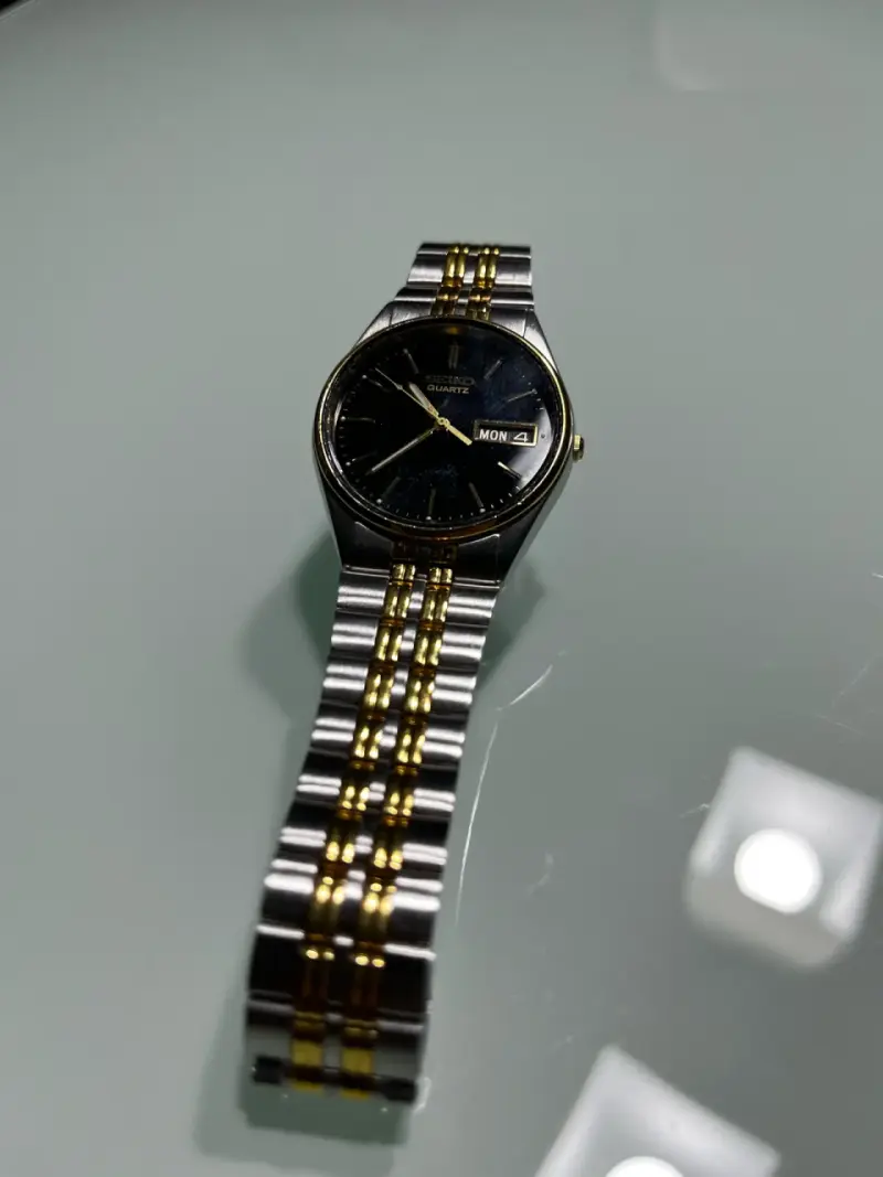 Reloj Seiko Quartz Acero Bicolor - 2