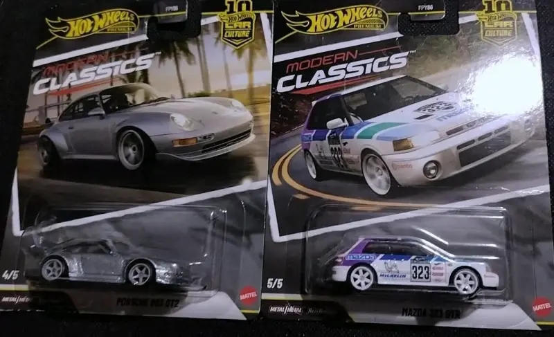 Lote Hot Wheels Silver y Premium - 3