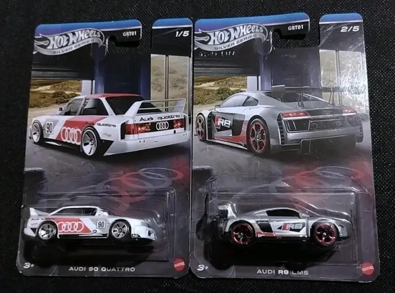 Lote Hot Wheels Silver y Premium - 5