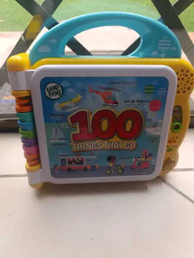 Libro interactivo LeapFrog 100 Things That Go - miniatura 1