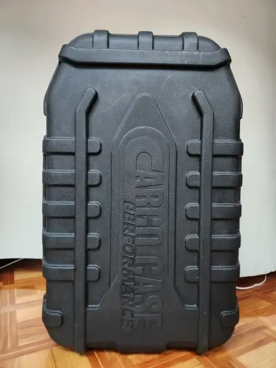 Maleta para Bicicleta rígida negra con ruedas - miniatura 1