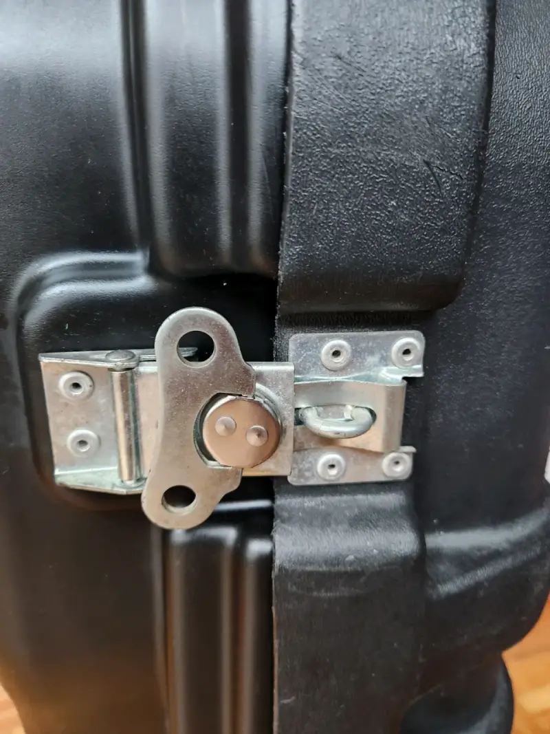 Maleta para Bicicleta rígida negra con ruedas - 3