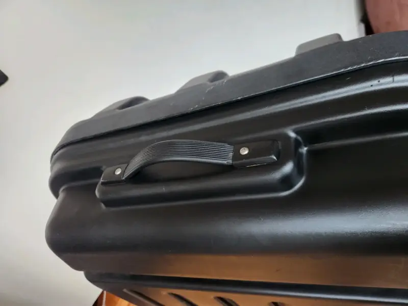 Maleta para Bicicleta rígida negra con ruedas - 4