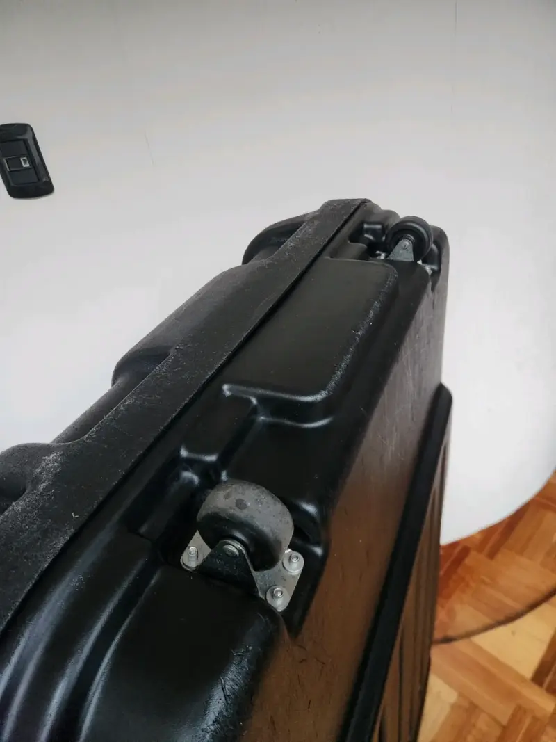 Maleta para Bicicleta rígida negra con ruedas - 5