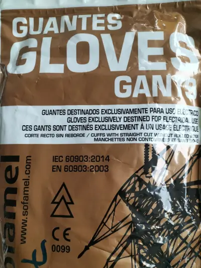 Guantes aislantes eléctricos Sofamel IEC 60903 - miniatura 2