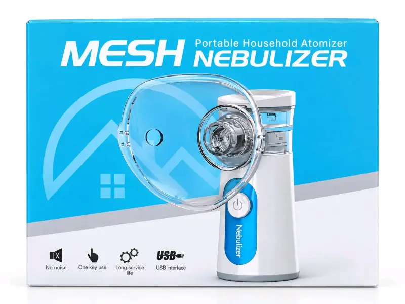 Nebulizador portátil Mesh con interfaz USB