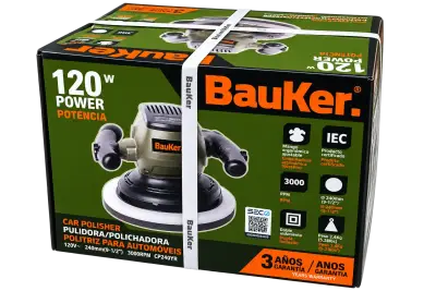Pulidora para automóviles Bauker 120W - miniatura 1