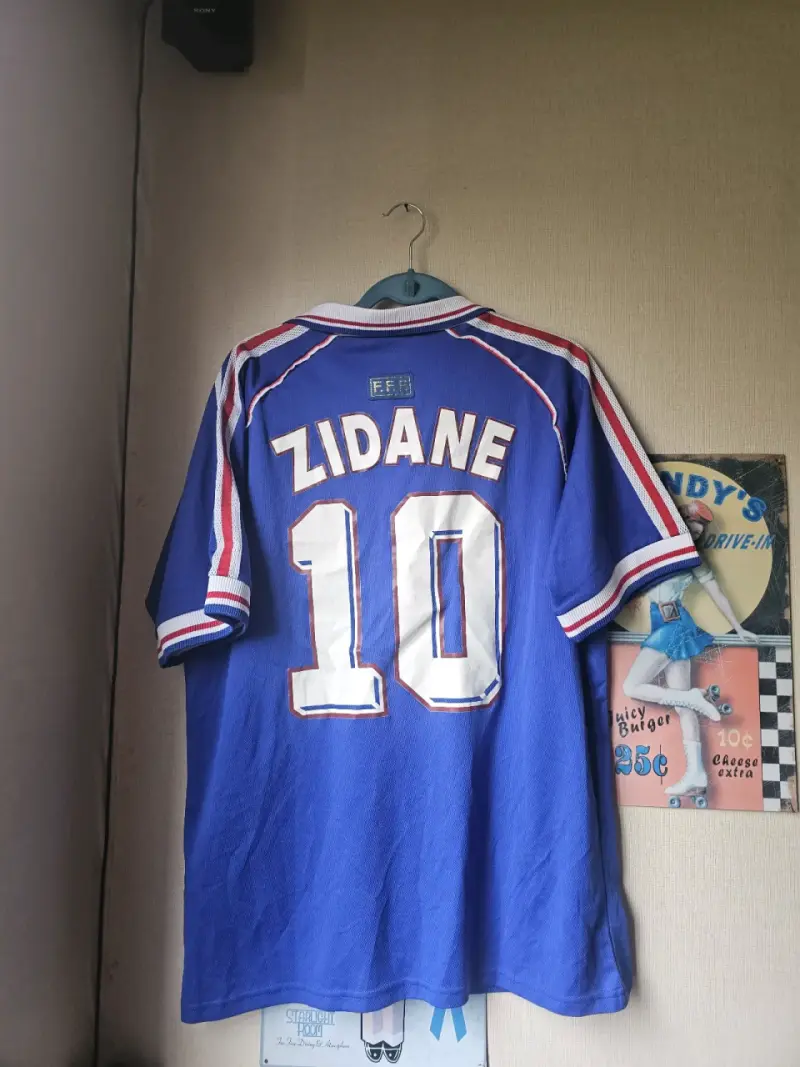 Camiseta Adidas Francia 1998 Zidane - 2