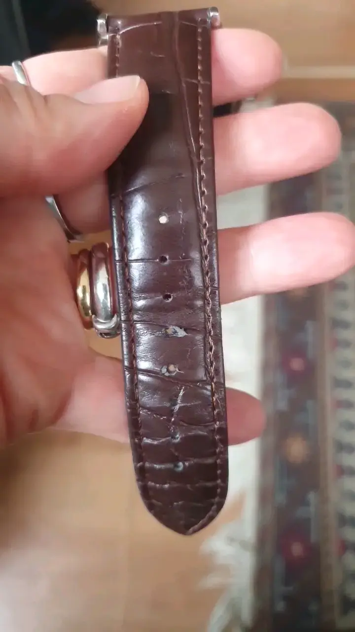 Reloj de pulsera L&Co con correa de cuero - 2