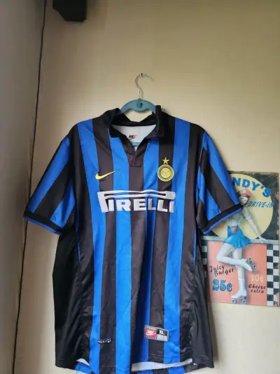 Camiseta Inter de Milán Nike Zamorano XL - miniatura 1