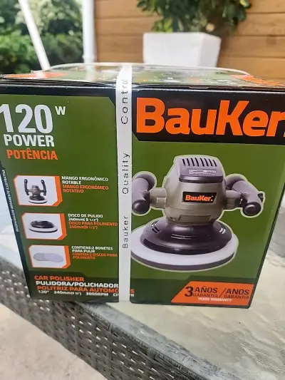 Pulidora para autos Bauker 120W - miniatura 1
