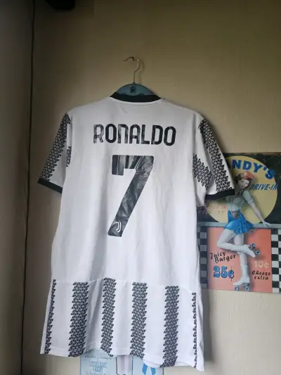Camiseta Juventus Adidas Ronaldo 7 Blanca - miniatura 2