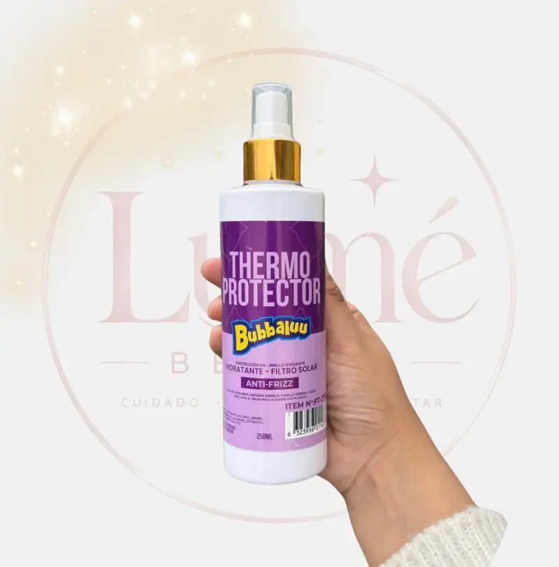 Spray protector térmico Bubbaluu anti-frizz 250ml