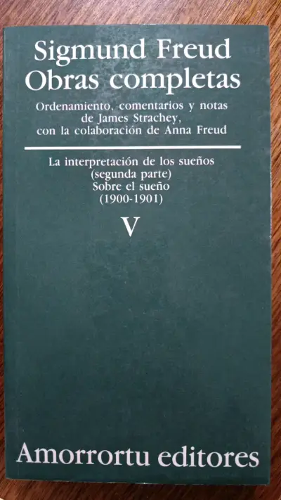 Libro Sigmund Freud Obras Completas Volumen V - miniatura 1
