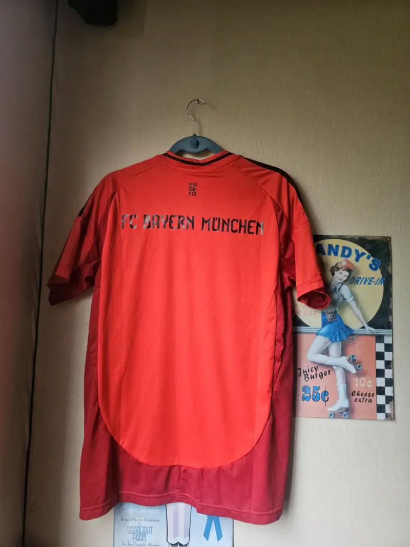 Camiseta Bayern Munich Adidas Roja Talla M - 2