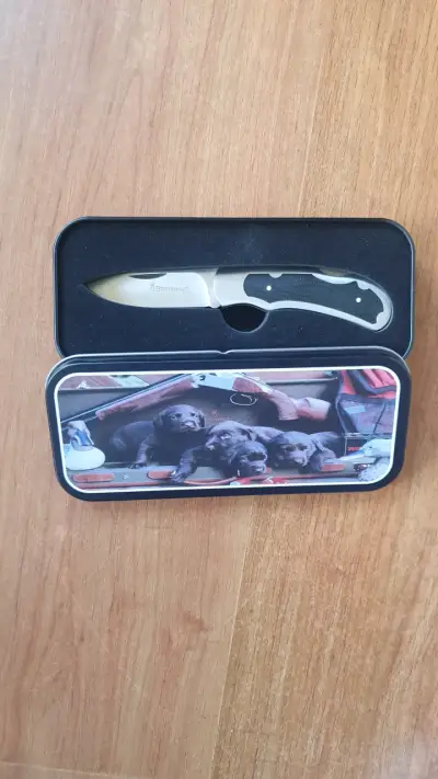 Cuchillo de caza Browning con estuche - miniatura 1
