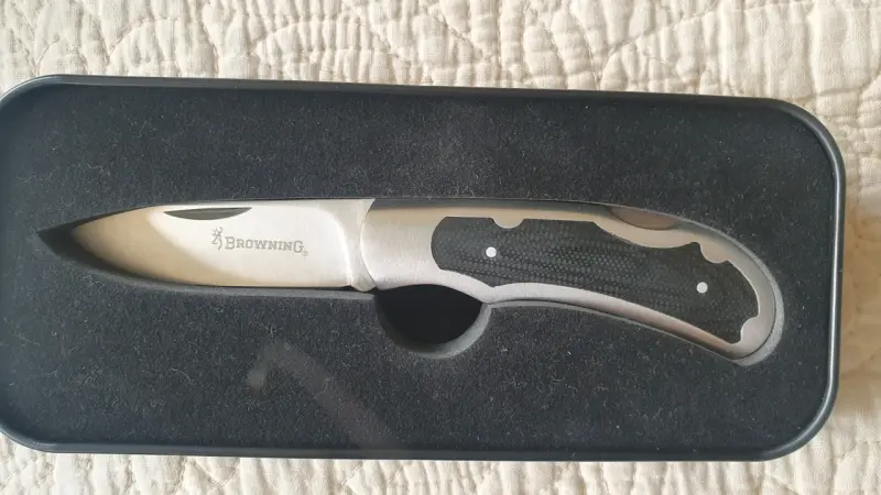 Cuchillo de caza Browning con estuche - 2