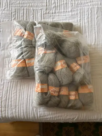 Lana de Alpaca Alpaquita Super Fina Gris - miniatura 5