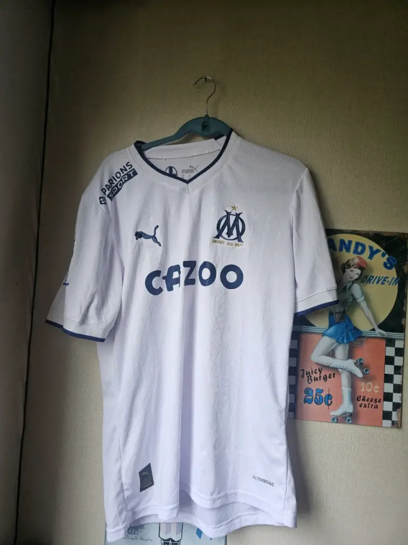 Camiseta de fútbol Olympique Marsella Puma blanc