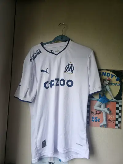 Camiseta de fútbol Olympique Marsella Puma blanc - miniatura 1
